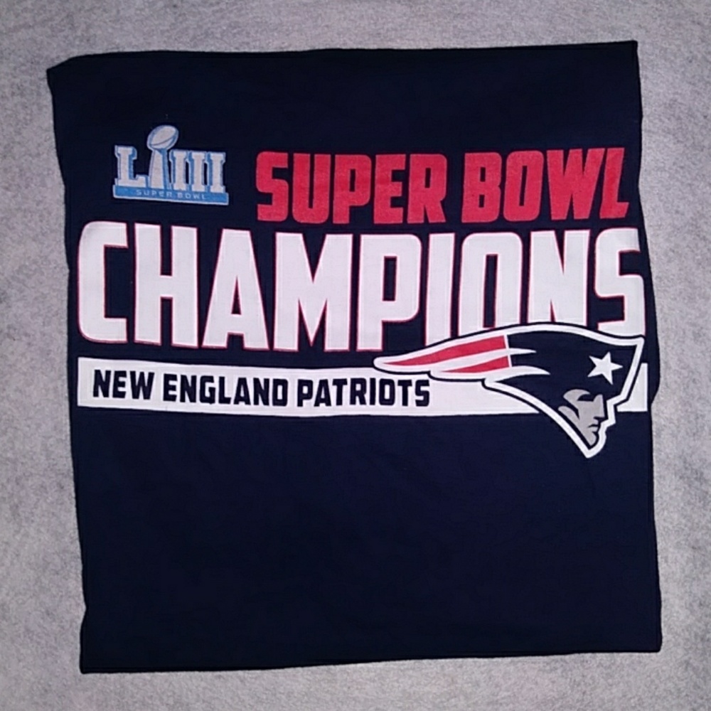 New England Patriots Super Bowl Champion T Shirt